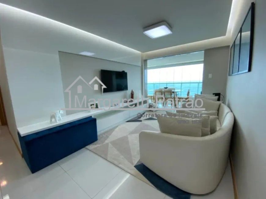 Apartamento mobiliado com 3 Suítes, vista mar, varanda gourmet e 3 vagas de garagem soltas em Armaçã