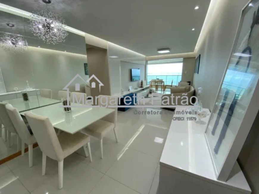 Apartamento mobiliado com 3 Suítes, vista mar, varanda gourmet e 3 vagas de garagem soltas em Armaçã