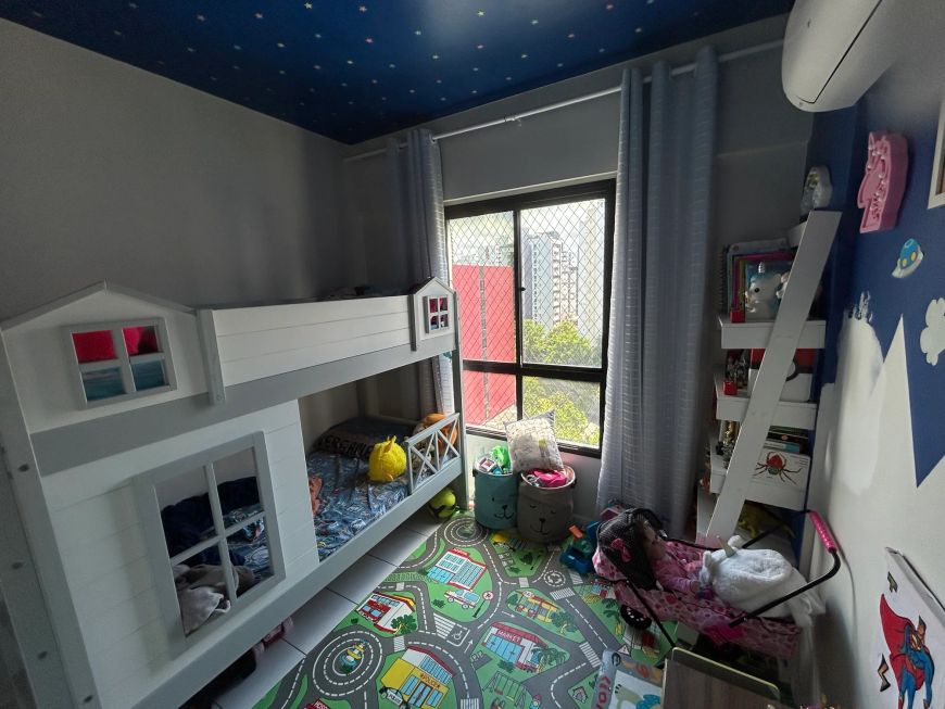 Apartamento de 75m2, com 3/4, sendo um revertido, suíte, Cidade Jardim