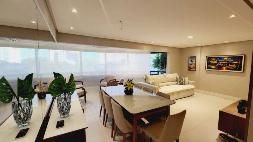 Apartamento Alphaville 1 de 3 Suítes 135m2 Ville Vert Decorado Finamente