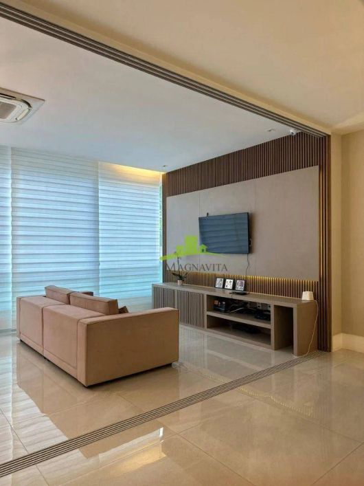 Apartamento de luxo à venda em Salvador: 205m², 3 suítes, 2 closets, varanda, 4 vagas, climatizado,