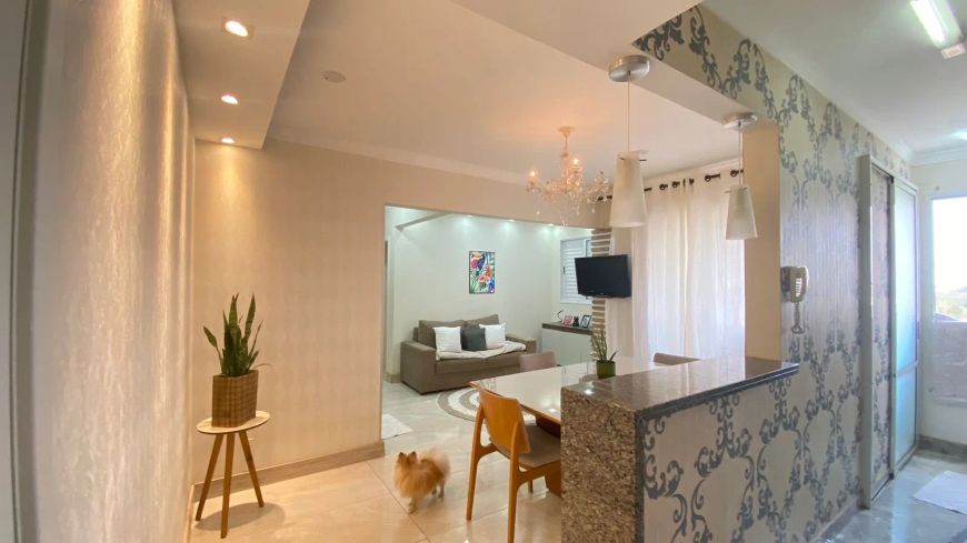 PATEO ALLEGRO - R$ 475.000 - Apartamento à venda, 2 dormitórios (1 súite), sala estendida 63m², 1 V
