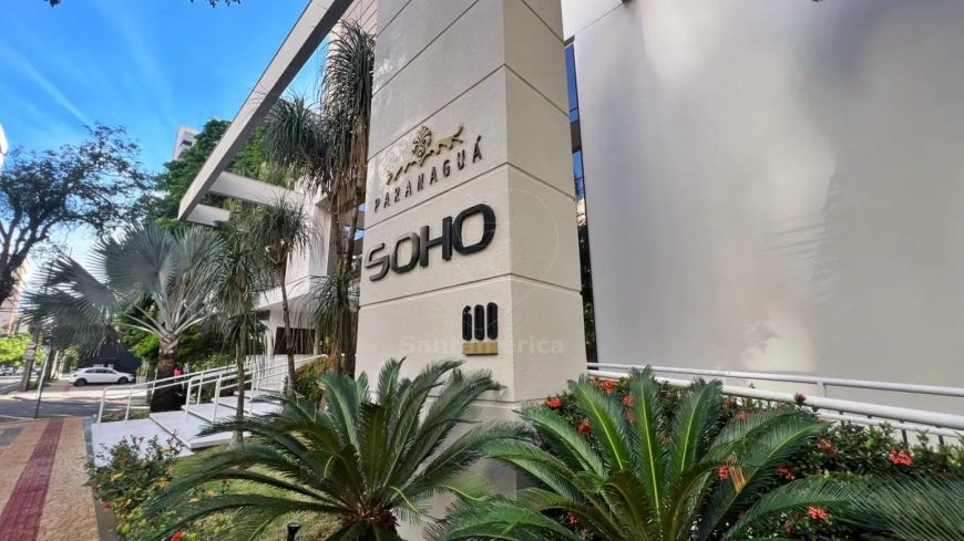 Apartamento à Venda no Edifício Soho Paranaguá com 1 Suíte em Londrina