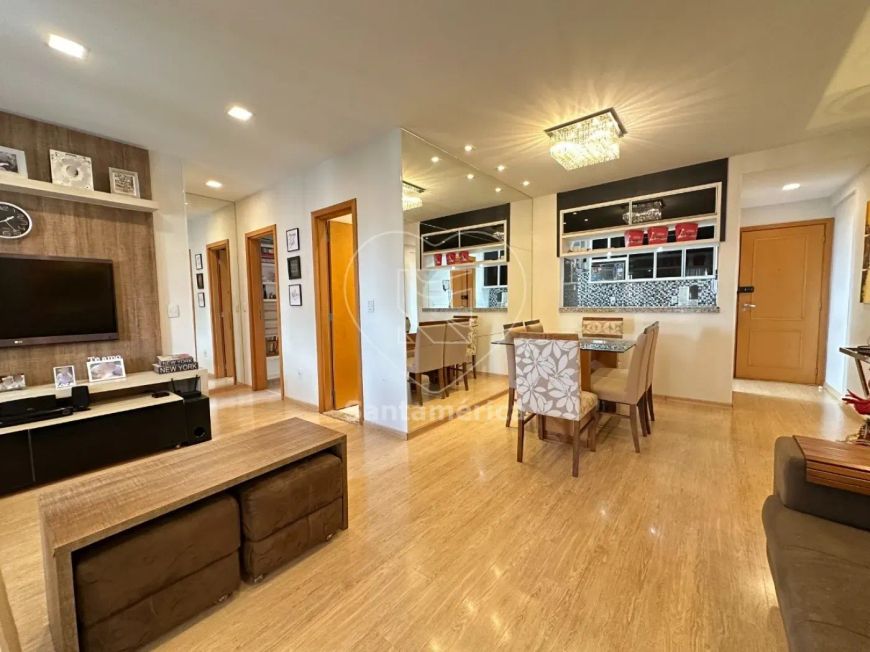 Apartamento no Edifício Splendor com 2 quartos e sala estendida
