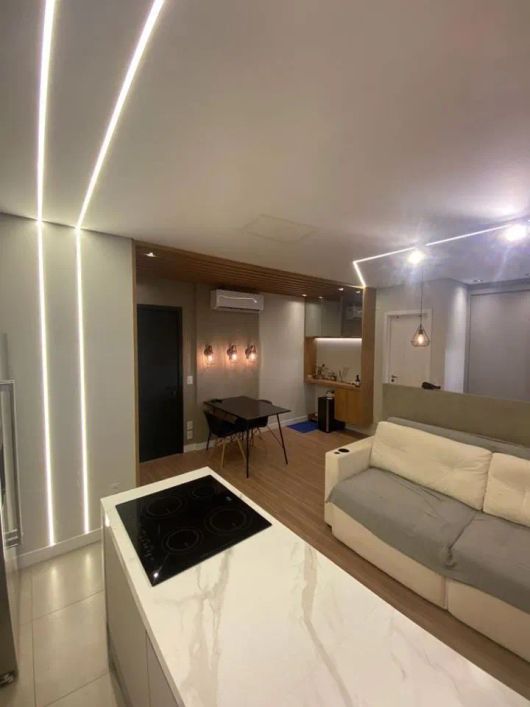 Apartamento no Edifício Freedom Palhano á venda, 45m², porteira fechada por 580.000,00