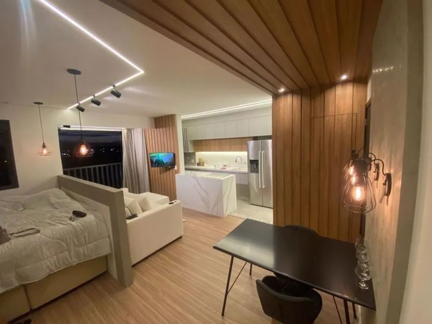 Apartamento no Edifício Freedom Palhano á venda, 45m², porteira fechada por 580.000,00