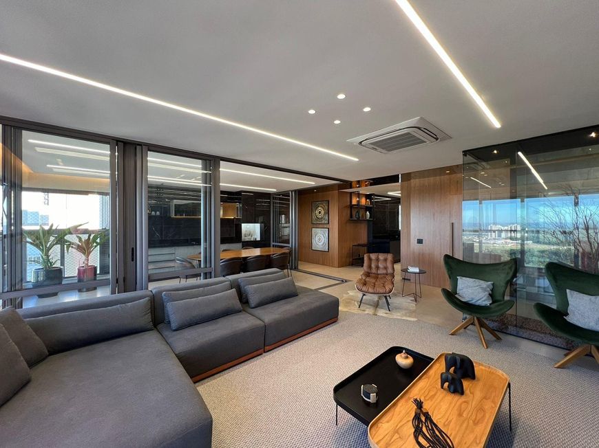 LUMINI - R$ 2.790.000 - Apartamento à venda, 3 suítes, 181 m², duas vagas, analisa permuta, andar a