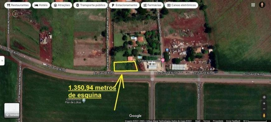 Terreno à venda em Londrina, Conjunto Semiramis Barros Braga, com 1350.94 m²