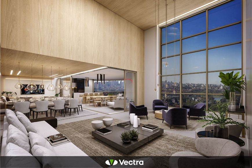 | Ed. Wave Lançamento | Apartamento à venda com 4 suítes e 4 vagas de garagem, Bela Suiça, Londrina