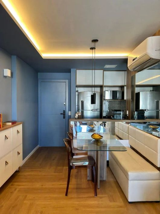 Apartamento com 1/4 - lavabo, andar alto, 1 vaga - PORTEIRA FECHADA!