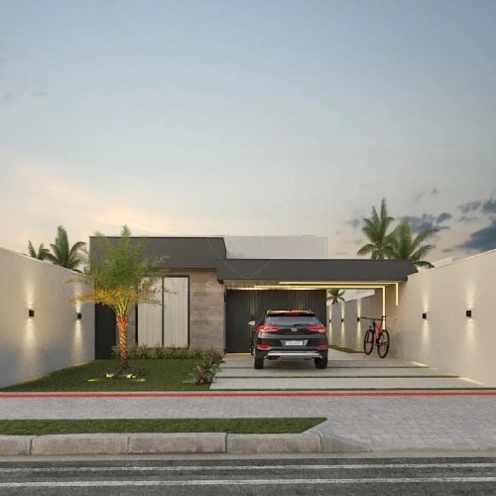 Casa á Venda na Região Norte de Londrina em Construção com 3 Dormitórios