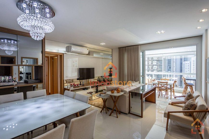 Edifício Champs Élysées. Apartamento com 3 dormitórios à venda, 130 m² por R$ 1.400.000 - Gleba Faze