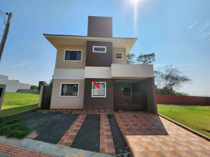 Lindo Sobrado em Condomínio Fechado com 3 dormitórios à venda, 139 m² por R$ 800.000 - Heimtal - Lon