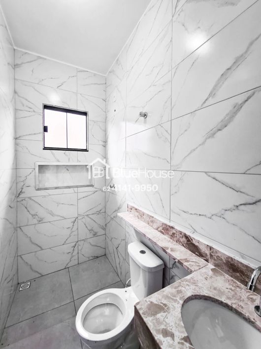 Casa de 3 Quartos sendo 1 suíte em acabamento Premium no Setor Ind Santo Antônio - Aparecida de Goiâ
