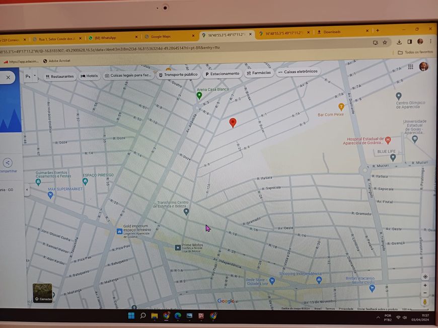 LOTE DE RUA, SETOR CONDE DOS ARCOS, APARECIDA DE GOIÂNIA Lote à Venda, 360 por R$ 100.000 no setor S