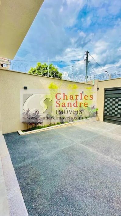 Casa para Venda em Aparecida de Goiânia, Vila Brasília, 3 dormitórios, 1 suíte, 3 banheiros, 4 vagas