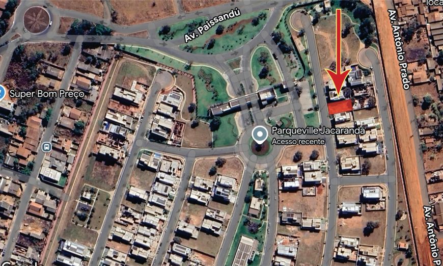 TERRENO NO CONDOMÍNIO PARQVILLE JACARANDÁ Lote à Venda, 312 por R$ 370.000 no setor Jardim Cristal F