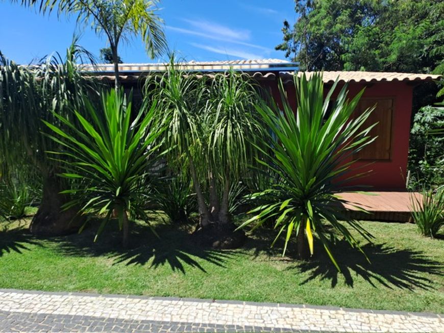 Chácara de 1.900m2 com casa seminova: sala, varanda, 02 suítes, cozinha, área de serviço, armários.