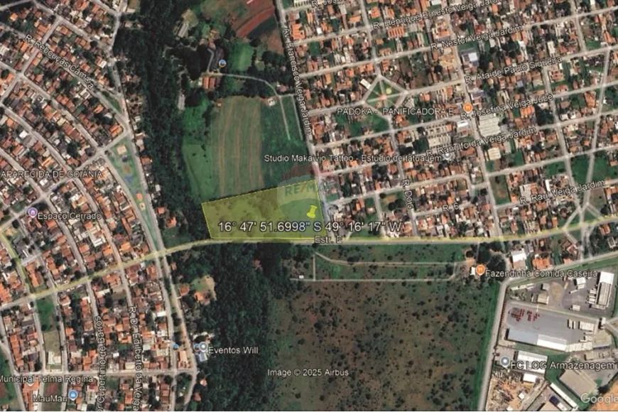 Área 23.839 m² à Venda no Jardim Santo Antônio – Aparecida de Goiânia-GO