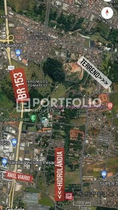 Terreno à venda, 14795 m² por R$ 1.950.000,00 - Chácara São Pedro - Aparecida de Goiânia/GO