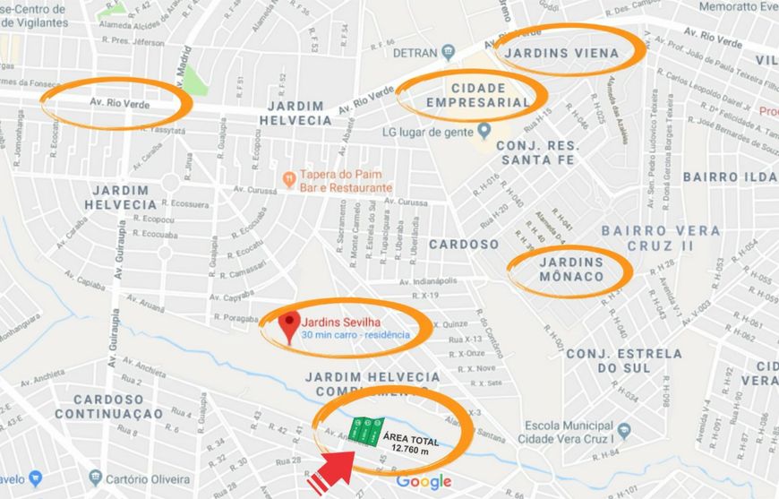 Excelente Área - Bairro Cardoso 2