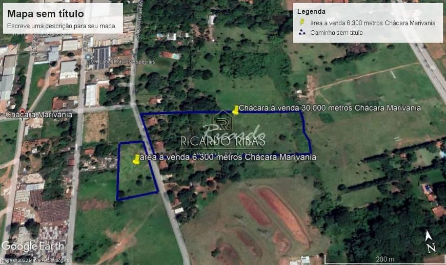 Terreno à venda 16000M², Chácara Marivânia, Aparecida de Goiânia - GO