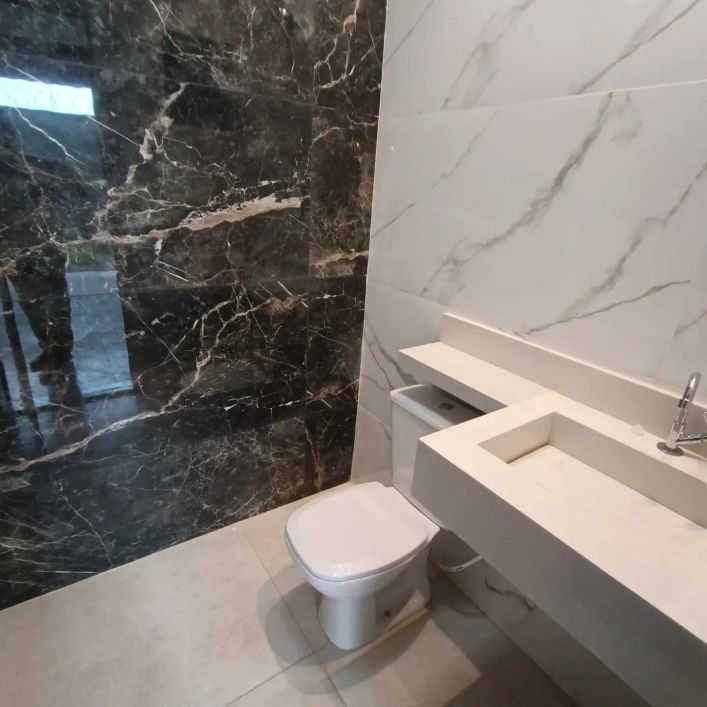 Casa Alto Padrao De 3/4 C Suite Com Area Gourmet No Santa Luzia