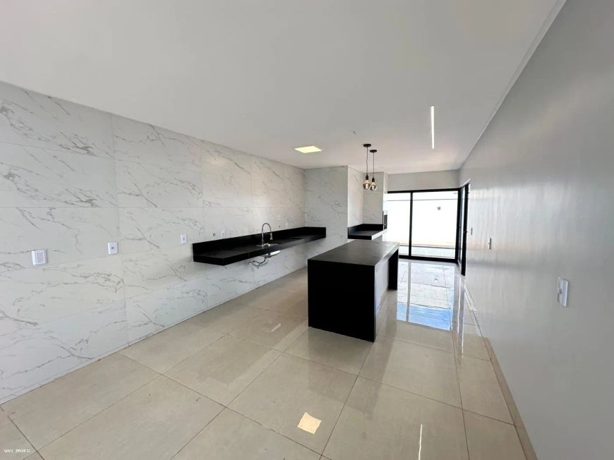 Casa em Condomínio para Venda em Aparecida de Goiânia, Residencial Parqville Jacarandá, 3 dormitório