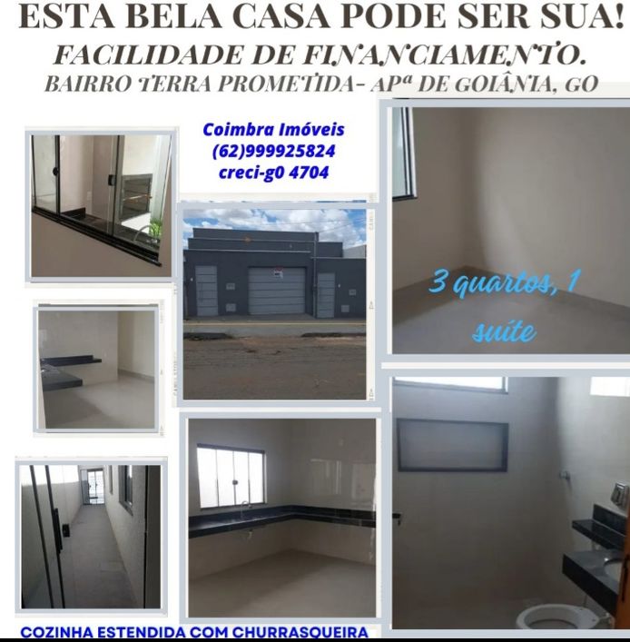 Casa para venda possui 127,96 metros quadrados com 3 quartos, 01 suite sala com pe direito duplo.