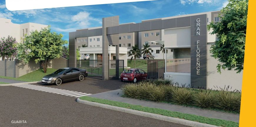 Apartamento 2/4 no Residencial Papilon Park, Aparecida de Goiânia - Goiás