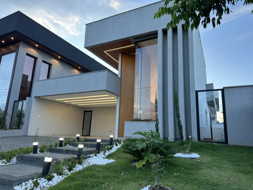 Casa em Condomínio para Venda em Aparecida de Goiânia, Residencial Caraíbas, 3 dormitórios, 3 suítes
