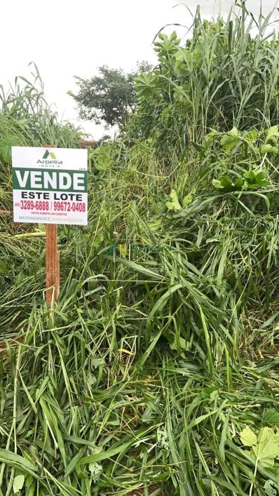 LOTE A VENDA NO SETOR CONDE DOS ARCOS EM APARECIDA DE GOIANIA