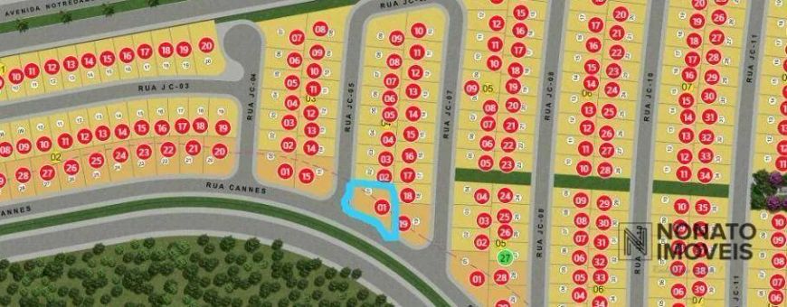 Terreno à venda, 369 m² por R$ 97.000,00 - Condomínio Cidade Empresarial - Aparecida de Goiânia/GO