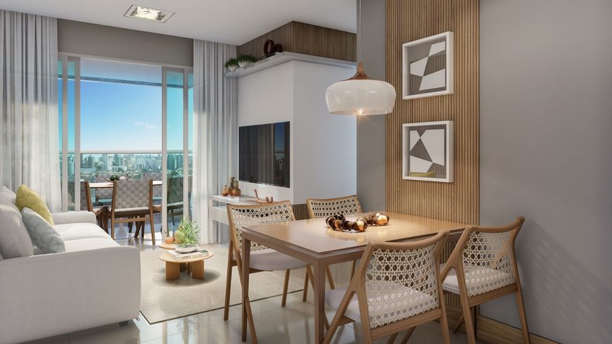 GOYA RESIDENCIAL APARTAMENTO 2 QUARTOS, 1 SUÍTE, VARANDA, EM CONSTRUÇÃO