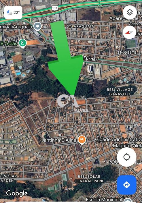 Área a venda Residencial villagio garavelo Aparecida de Goiânia, ótima localização, próximo prefeitu