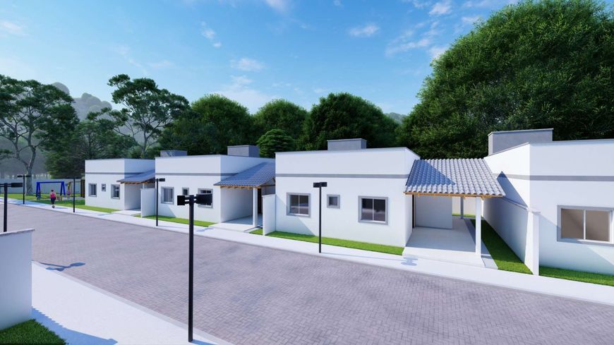 Casas em Condomínio fechado Residencial Treviso, lazer completo, possuí 3 dormitórios sendo 1 suíte.