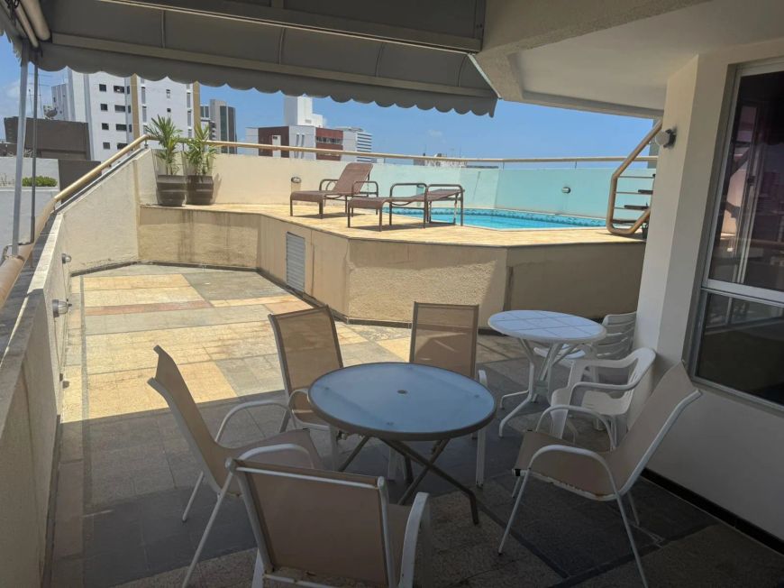 Cobertura Triplex para venda com 282m², 3 quarto, piscina com sauna privativa na Pituba