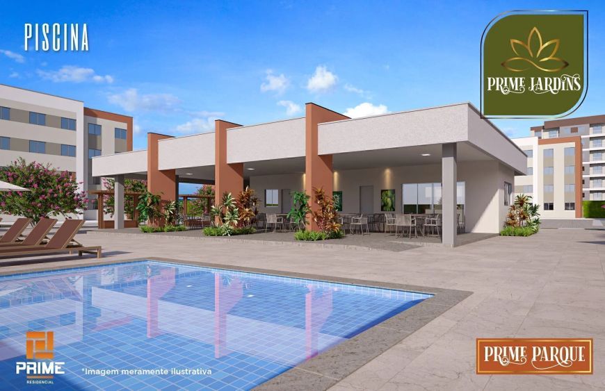 PRIME PARQUE - PARCELAS APARTIR DE R$ 599,99 - USE SEU FGTS - 2 QUARTOS
