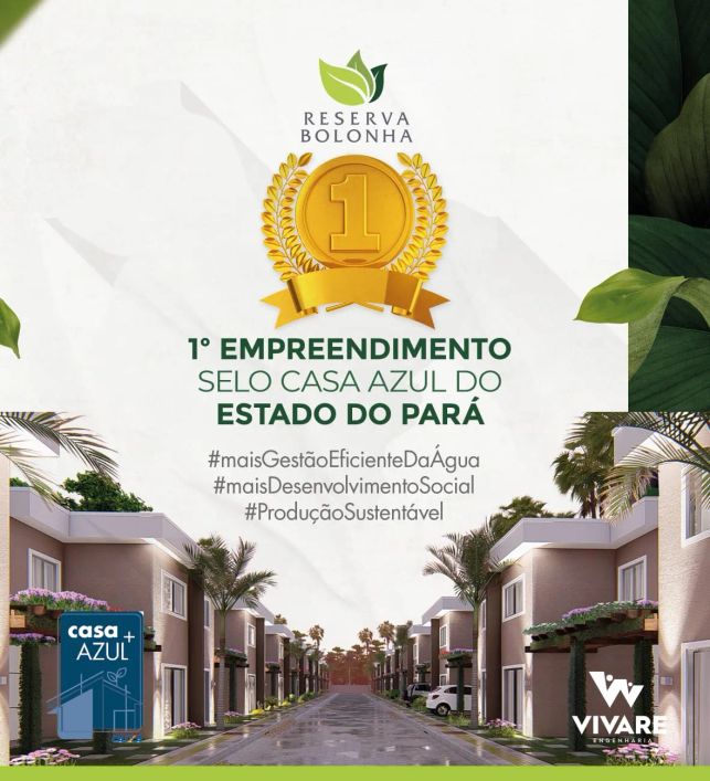 #CASA EM CONDOMÍNIO COM ENTREGA PARA DEZEMBRO