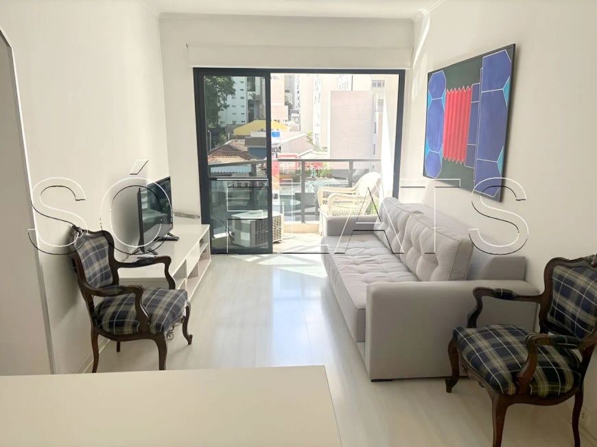 Flat Saint Peter disponível para venda com 45m², 01 dormitório e 1 vaga de garagem