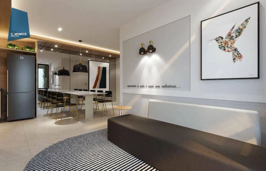 Apartamento com 2 dormitórios à venda, 60 m² por R$ 718.000,00 - Engenheiro Luciano Cavalcante - For