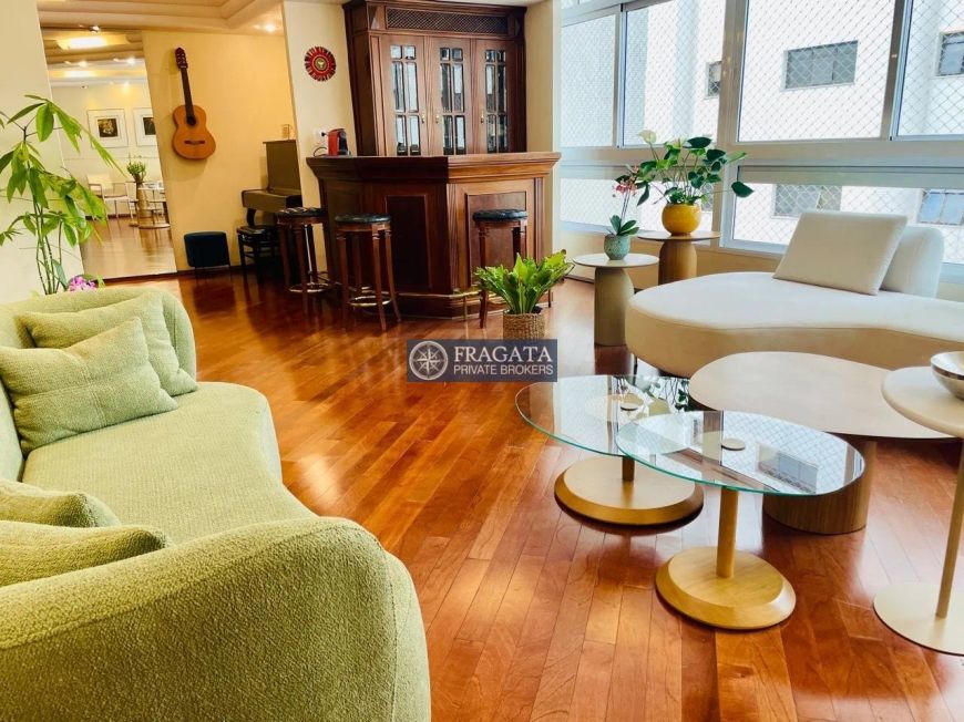 Apartamento à venda com 210m², com 4 dormitórios, 2 vagas lazer completo no Jardim Paulista