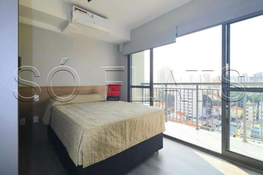 Studio disponível para locação 25m² e 1 dormitório ao lado do Pq Ibirapuera.