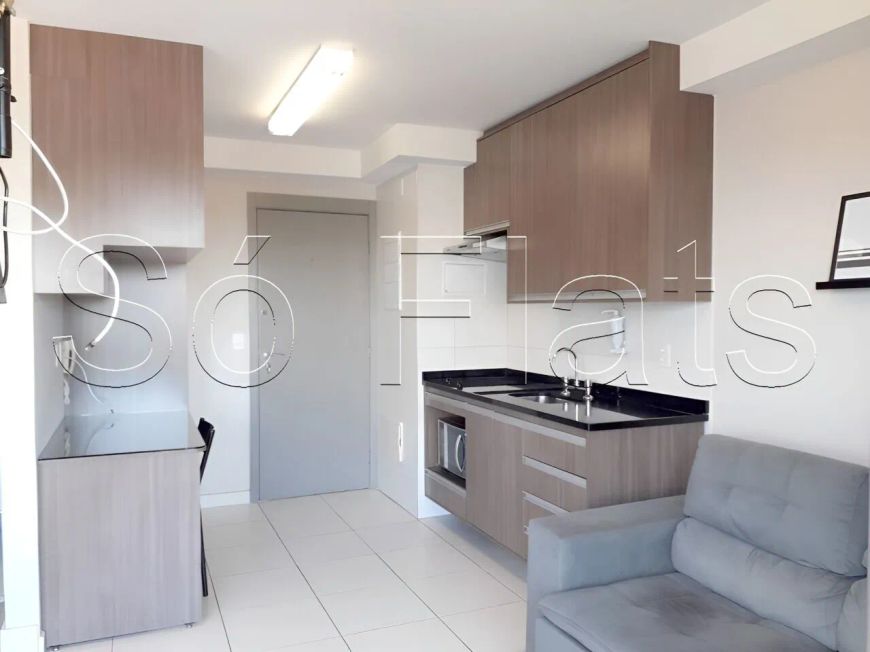 Studio Diseno Pinheiros disponível para venda com 32m², 1 dormitório e 1 vaga de garagem.