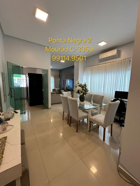 Casa de alto padrão, 4 Suítes, Lazer privativo. Preço IMBATÍVEL: 1.690.000,00. Cond. Ponta Negra 2
