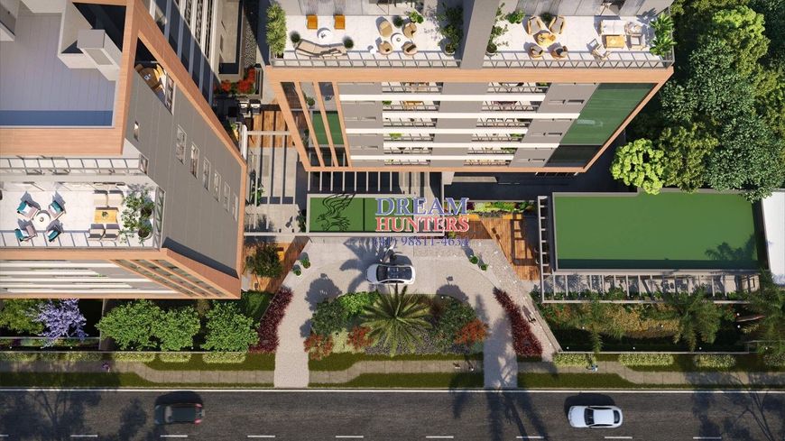 Apartamento Duplex, com 3 Suítes, 3 Vagas, 182,36(m²) + 39,82(m²) área descoberta , Bairro Água Verd