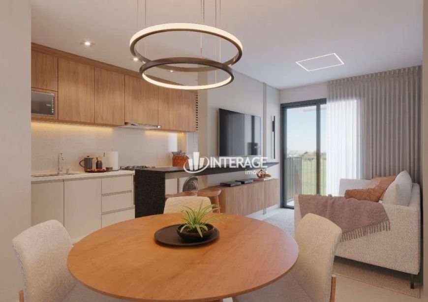 Apartamento com 2 Quartos à venda, 55 m² por R$ 581.657 - Mossunguê - Curitiba/PR