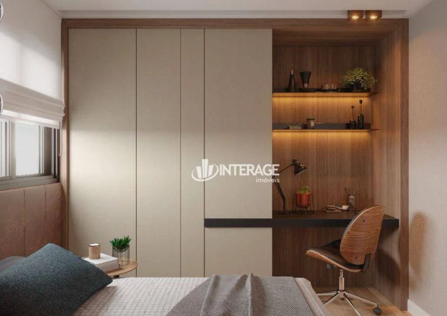 Apartamento com 2 Quartos à venda, 55 m² por R$ 581.657 - Mossunguê - Curitiba/PR