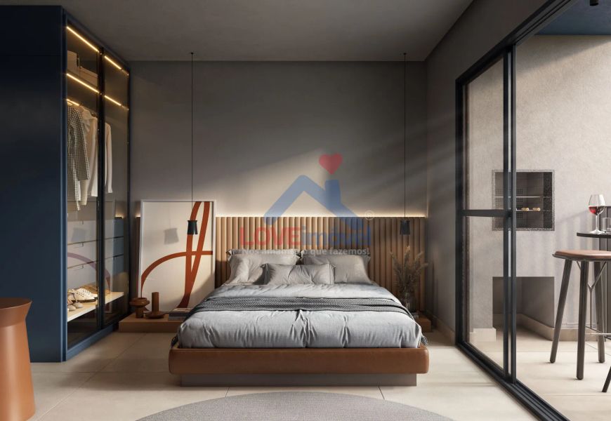 Apartamento Studio à Venda no Portão em Curitiba
