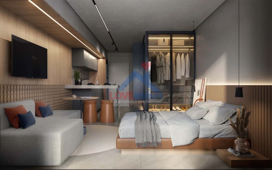 Apartamento Studio à Venda no Portão em Curitiba